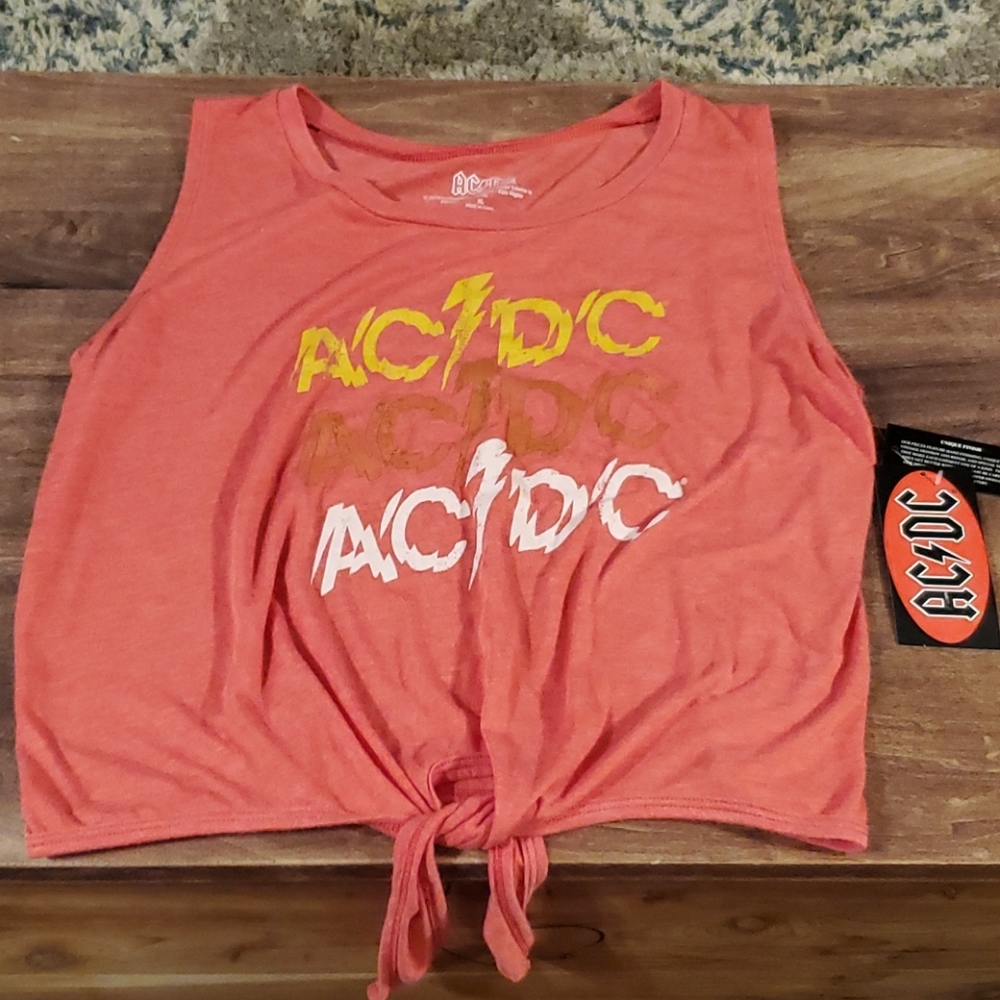 AC DC tank top